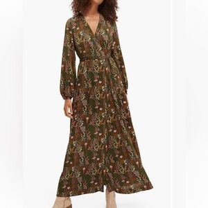 Scotch and soda floral maxi dress XS